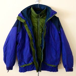 ⚡️Vintage⚡️Columbia Bugaboo 2in1 Powder Keg Jacket